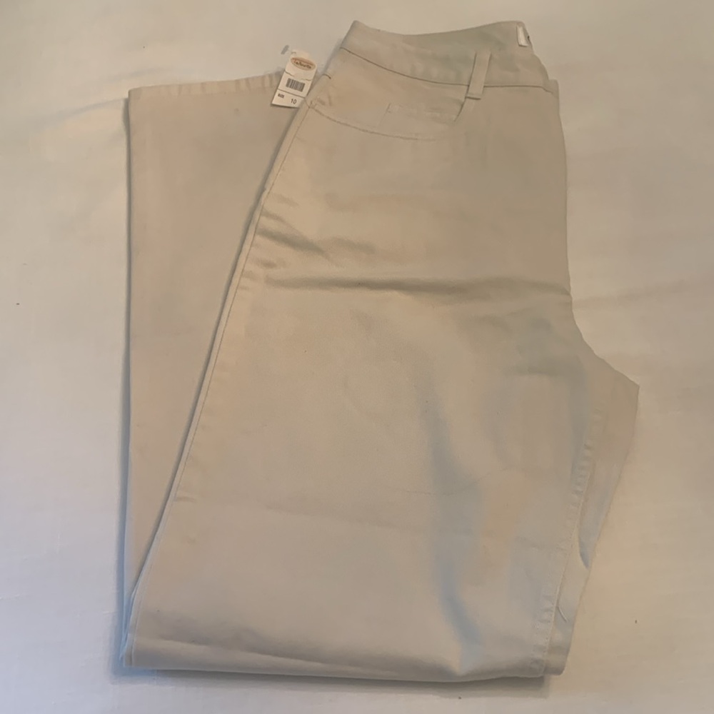 Talbots Khakis. Nwt. Size 10 - image 3